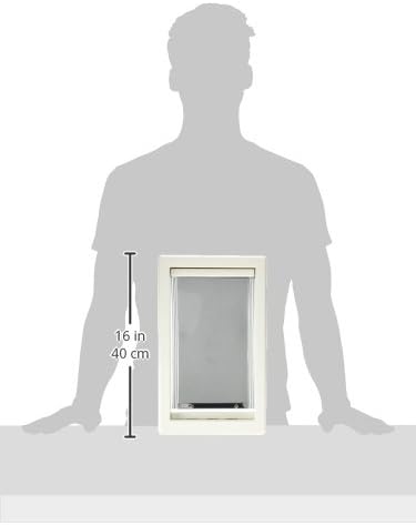 Perfect Pet Pet Door with Telescoping Frame, Medium, 7" x 11" Flap Size
