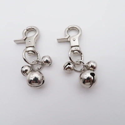 6 Pcs Loud Pet Bells Cat Dog Collar Bells Keychain Handbag Charm Pendant Bells Necklace Collar Decoration for Dog Cat