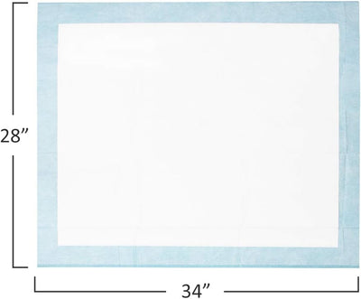 BV Puppy Pads XL 40 Count 28"x34" - Leak-Proof Pee Pads for Dogs with 6-Layer Design, Rapid Dry Sheet & Attractant - Dog Pad Extra Large with Odor Control - Perfect for Big Dogs & Indoor Use