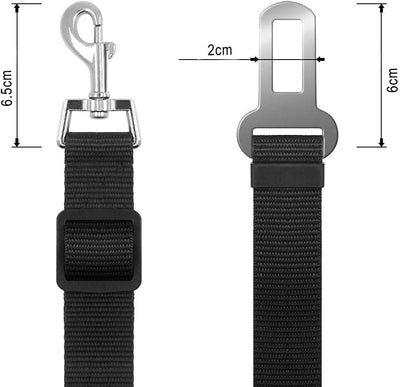 Dog Car Seat Belt Violet Dog Cat Car Safety Belt Pet Vehicle Seat Belt Leash for Dogs Travel Traction Collar Harness Dog Lead Clip 1 Pcs