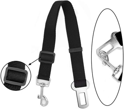 3 PCS Dog Seat Belt for Car, Adjustable Nylon Pet Seatbelt,Pet Seat Belts Seatbelt for Dogs in Car, Dog Car Leash Seat Belt, Adjustable Pet Seat Belts for Dogs, Cats and Pets