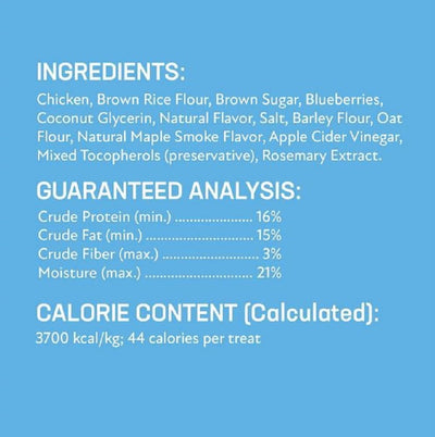 Member Mark Chicken & Waffle Bites Chicken Recipe Dog Treats, 48 oz. No Artificial Flavors, Colors, or Preservatives (Included Bonus Pocket Tissue Pack)