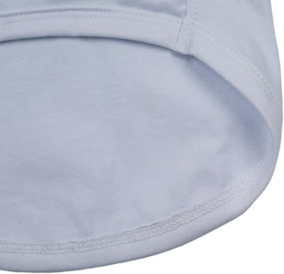 Dog T-Shirt Tee Clothes Vest Lightweight Stretchy Soft Cool Breathable Puppy Pawda White Large