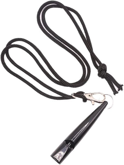 Dog Whistles That Makes Dogs Come to You | Perfect for Training | Dog Training Whistles | Includes Lanyard for Easy Use | Black Color to Match It with Everything | Dog Whistle Training