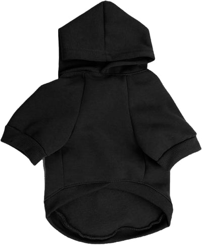 Dog Hoodies Halloween Cosplay Hooded Sweater Spooky Skeleton Pullover Outfit for Pet Easter Warmth Winter Puppy Coat Cute Thicker Dogs Hoodies Clothes Black Large