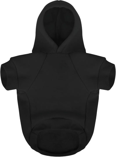 Paiaite Black Chihuahua Dog Hoodie: Keep Your Pup Warm and Stylish with a 'The Dog Face' Printed Sweatshirt Pet Clothes and Sweater Coat All in One Perfect for Winter and Cool Summer Nights! Black XS