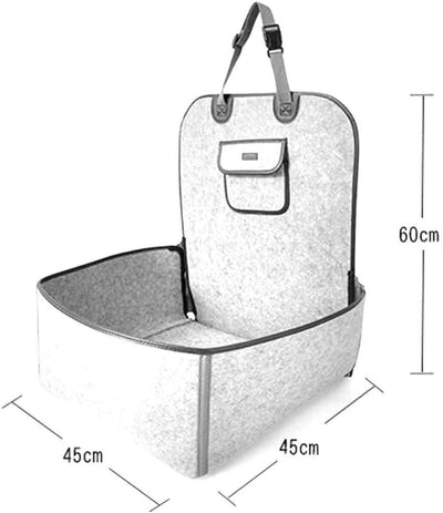 Dog car seat Pet Front Seat Cover Booster Seat for Small Dog 2 in 1 Dog Seat Cover for Cars Waterproof Dog Front Seat Cover Pet Bucket Seat Cover