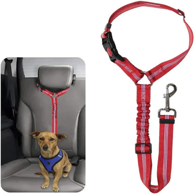 Leash Antishock Pet Car Safety Seat Belt Backseat Adjustable Harness Kitten Dogs Collar Pet Accessories