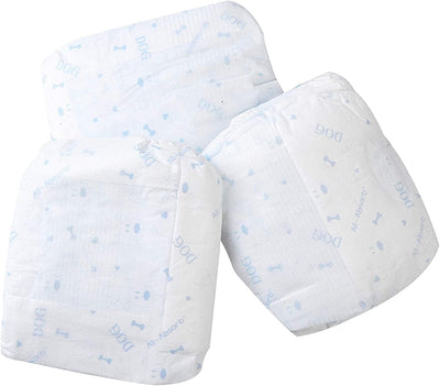 HONEY CARE All-Absorb Disposable Dog Diapers M Size, Improved Bigger Size, 36 Count, Super Absorbent, Breathable, Wetness Indicator