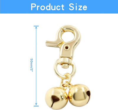 Piutouyar Gold Bell for Dog Collar