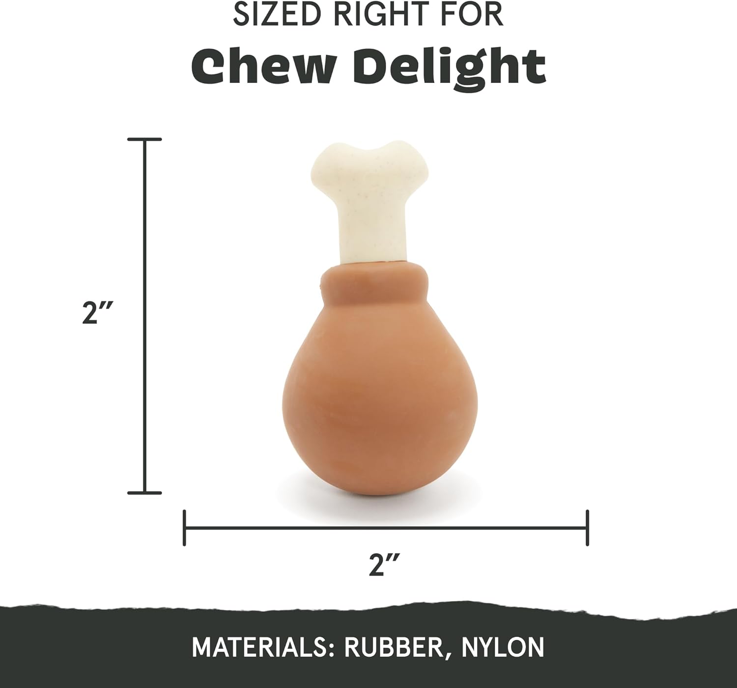 Barkbox Super Chewer Tough Dog Chew Toys for Aggressive Chewers, Dental Stimulating (Turkey - Large)