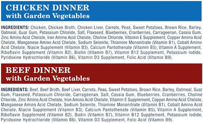 Blue Buffalo Homestyle Recipe Adult Wet Dog Food, Made with Natural Ingredients, Chicken and Beef Dinner Variety Pack, 12.5-oz Cans (6 Count, 3 of each)