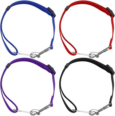 YuCool Dog Seat Belt,4 Piece Set Dog Car Adjustable Seatbelts for Vehicle Nylon Pet Safety Heavy Duty & Elastic Car Harness for Dogs
