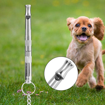 Portable Dog Training Whistle, Adjustable Dog Trainer, Pet Training Whistle, for Dog Barking Control
