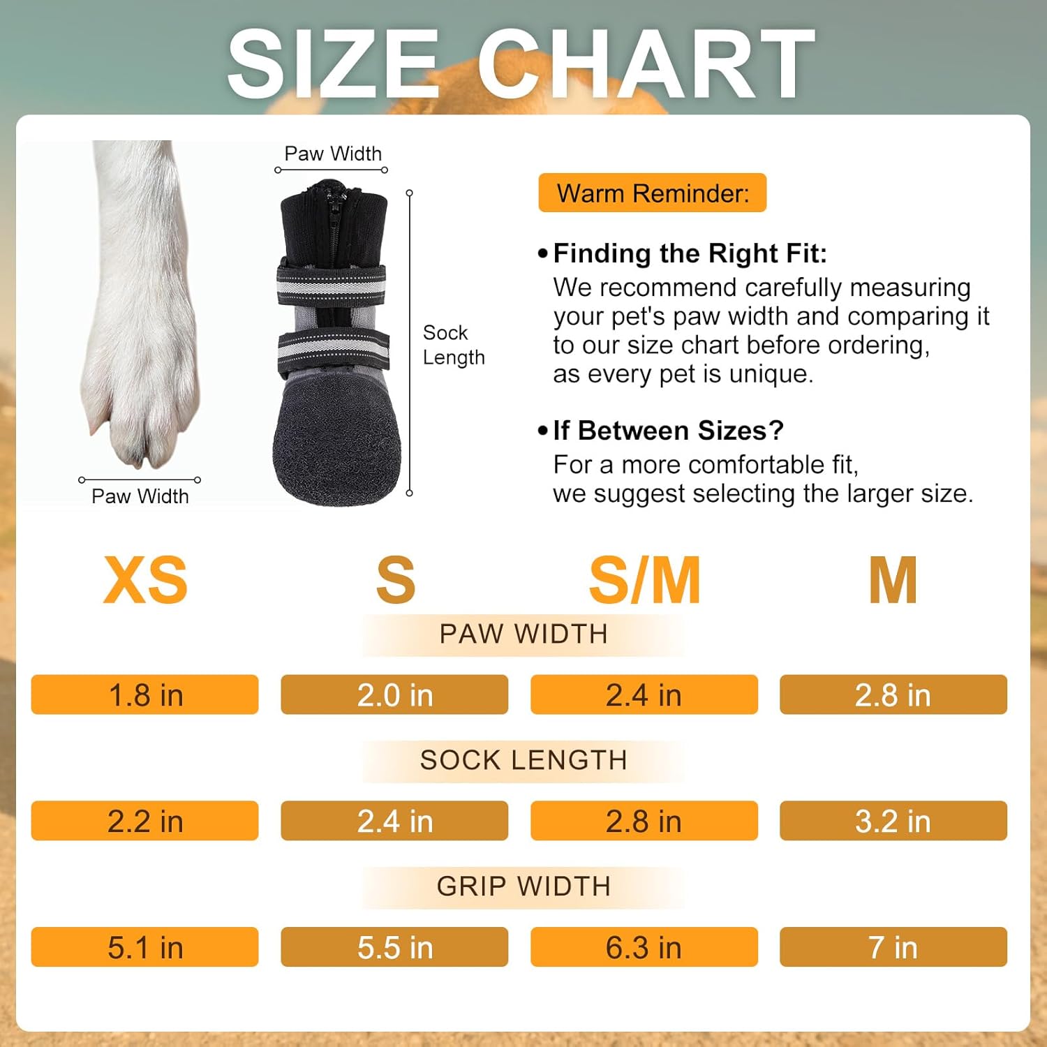 BEAUTYZOO Waterproof Dog Shoes for Winter Cold Weather, Anti-Slip Dog Socks Boots & Paw Protectors, Zipper Dogs Booties to Prevent Licking, Indoor Outdoor Reflective for Small Medium Large Senior Dogs