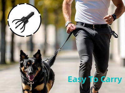 Portable Mini Dog Pooper Scooper for Yard&Walk – Lightweight Design for Easy Cleanup of Small Dog Waste (Includes Bags and Dispenser)