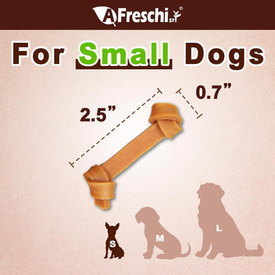 AFreschi Natural Soft Chicken Knots 16 oz, Dog Treats, All Natural, Grain-Free, High-Protein, Healthy & Easily Digestible, Soft Texture
