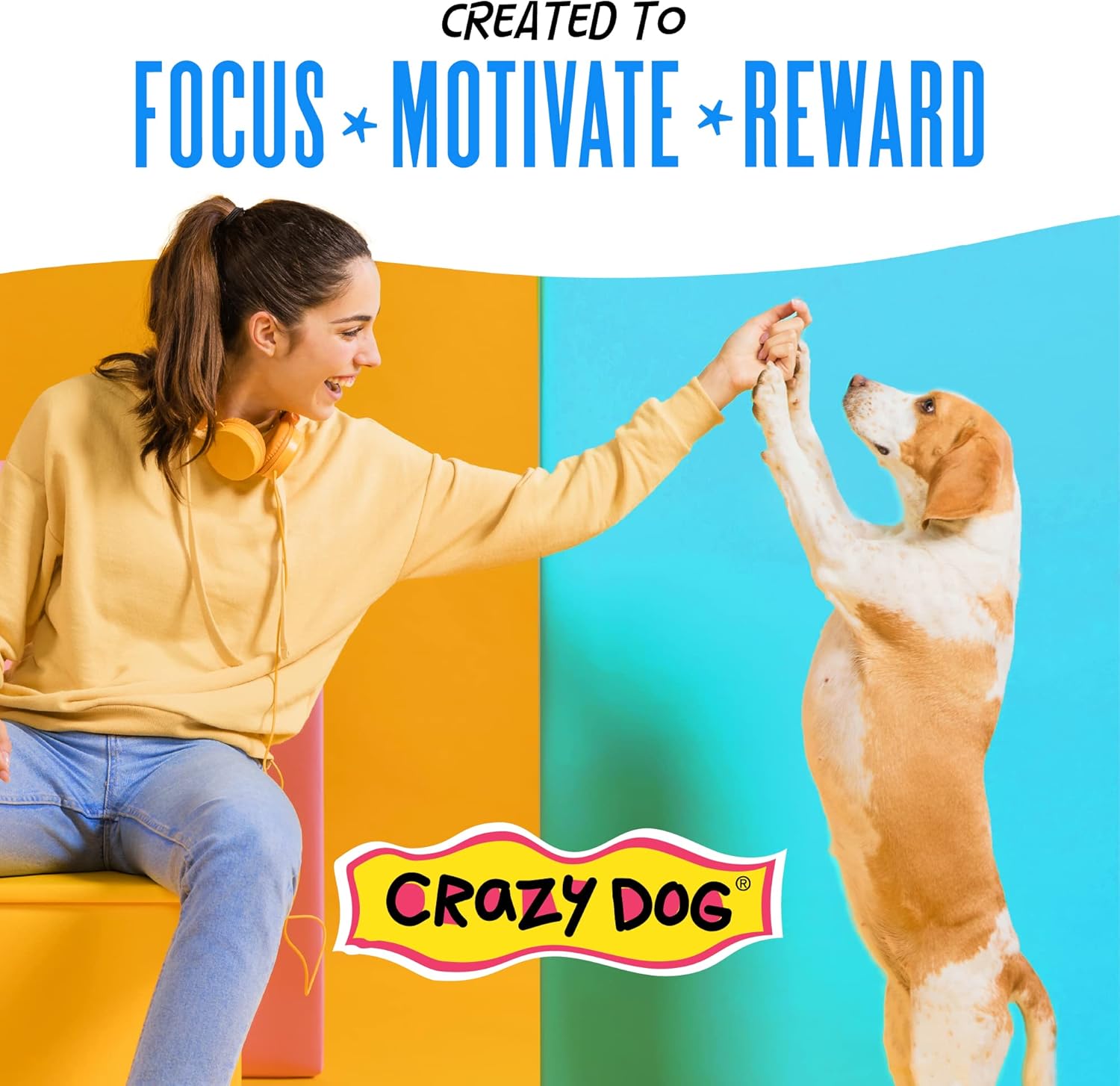 Crazy Dog Train-Me! Training Reward Dog Treats 16 Oz.,Chicken Regular