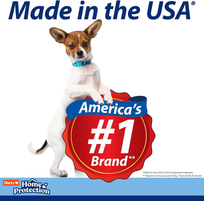 Hartz Home Protection Unscented USA Made Dog Pads, 50 count, Super Absorbent & Won't Leak, Odor Eliminating
