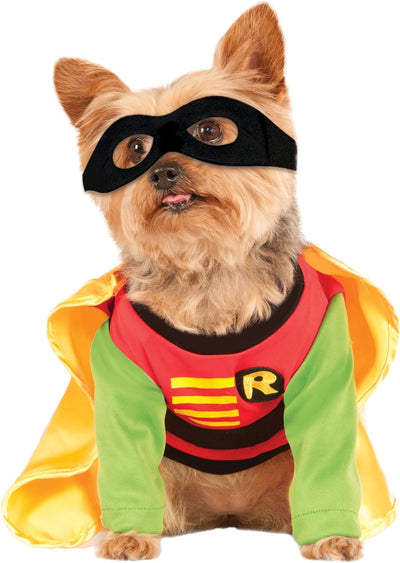 Rubies DC Comics Teen Titans Robin Pet Costume, XX-Large for Themed Parties and Halloween