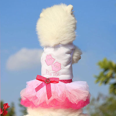 2 Pack Dog Clothes for Small Dogs Girls Cute Princess Puppy Dresses Tutu Pet Dress Outfit Female Dog Dresses Chihuahua Yorkie (XX-Small)
