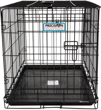 Precision Pet Products One Door Provalue Wire Dog Crate, 30 Inch, For Pets 30-50 lbs, With 5-Point Locking System
