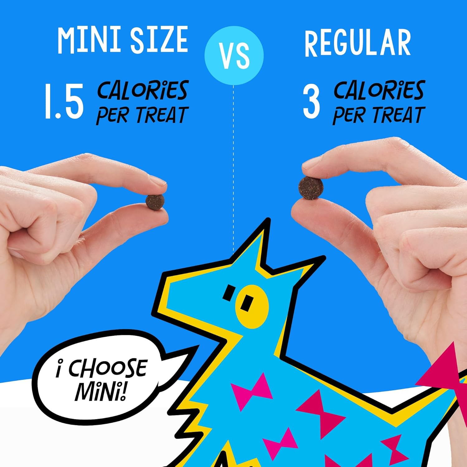 Crazy Dog Mini Train-Me! Training Treats 10 oz. Bag, Chicken Flavor, with 500 Treats per Bag, Recommended by Dog Trainers