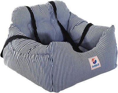 BLOBLO Dog Car Seat Pet Booster Seat Travel Safety Dog Bed for Car with Storage Pocket