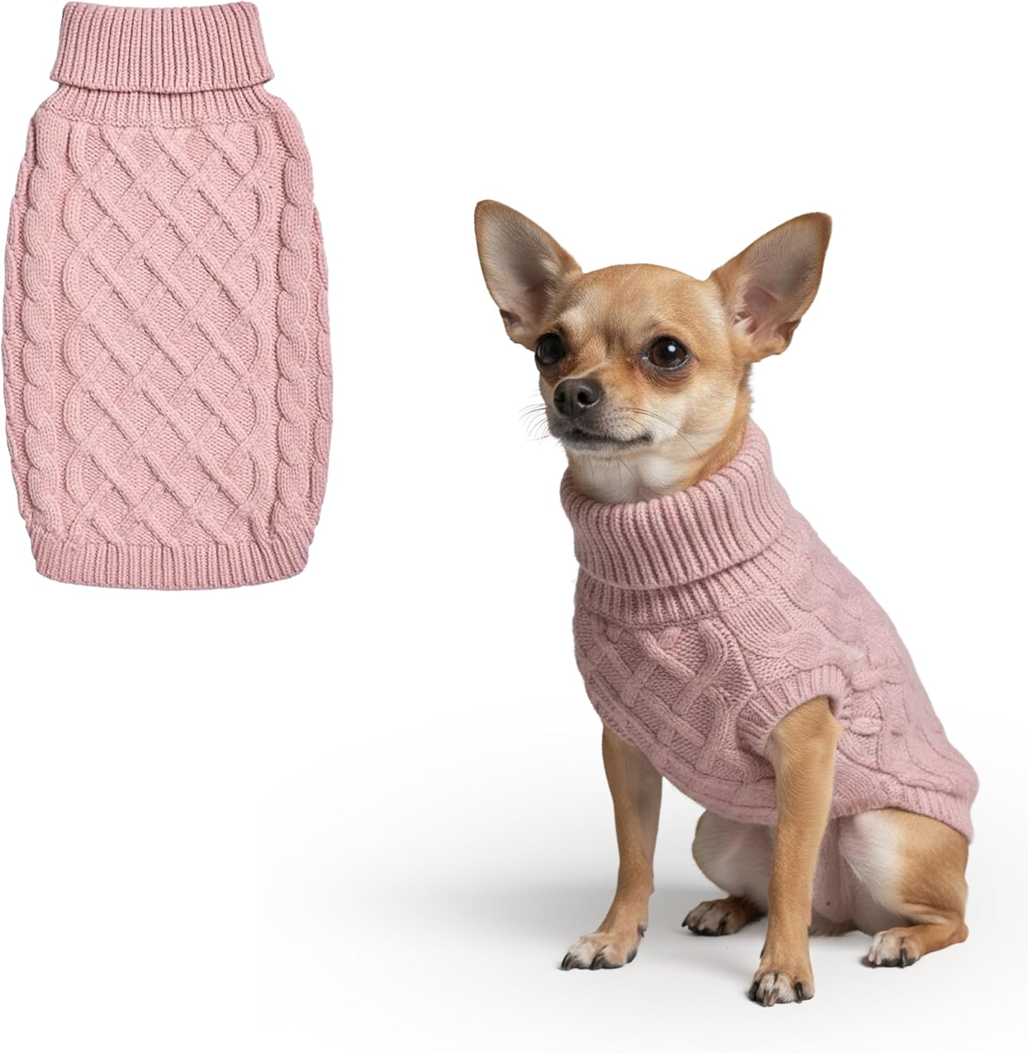 Spark Paws Christmas Dog Sweater – Ultra Soft Holiday Knit Sweater for Small, Medium & Large Dogs, Cute Pet Sweater for French Bulldogs & Big Dogs, Easy Potty V Cut Design Jacket - (Polar Bear, 3XL)