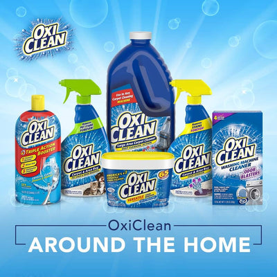 OxiClean Limpiador de alfombras y alfombras, espray removedor de manchas y olores de mascotas, 24 onzas líquidas