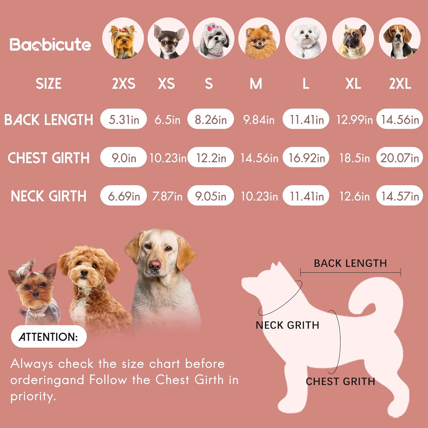 3 Pack Dog Sweater Clothes for Small Dogs Girls Boys with Reflective Strip Small Dog Sweaters Coat Soft Warm Pet Puppy Clothes Sweater (Pink+Purple+Peach, L)