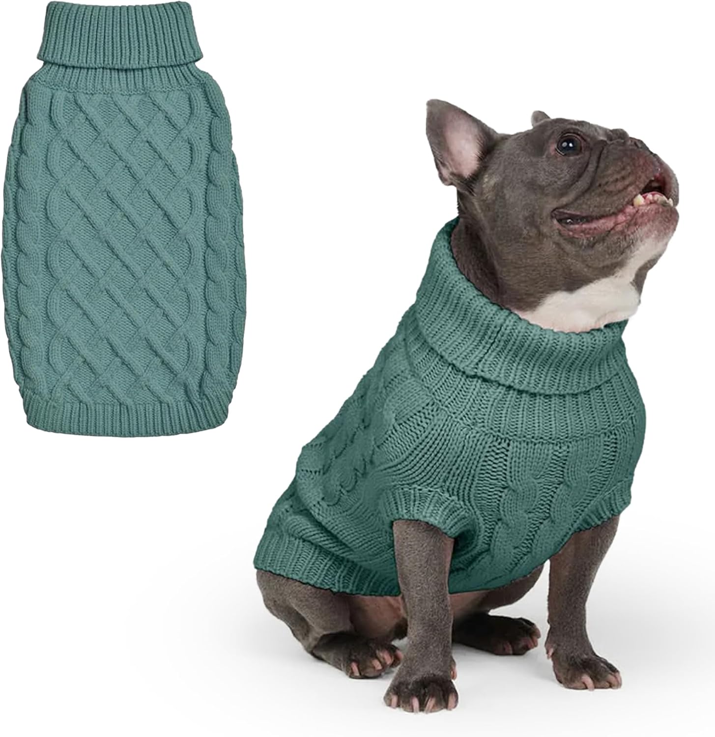Spark Paws Christmas Dog Sweater – Ultra Soft Holiday Knit Sweater for Small, Medium & Large Dogs, Cute Pet Sweater for French Bulldogs & Big Dogs, Easy Potty V Cut Design Jacket - (Polar Bear, 3XL)