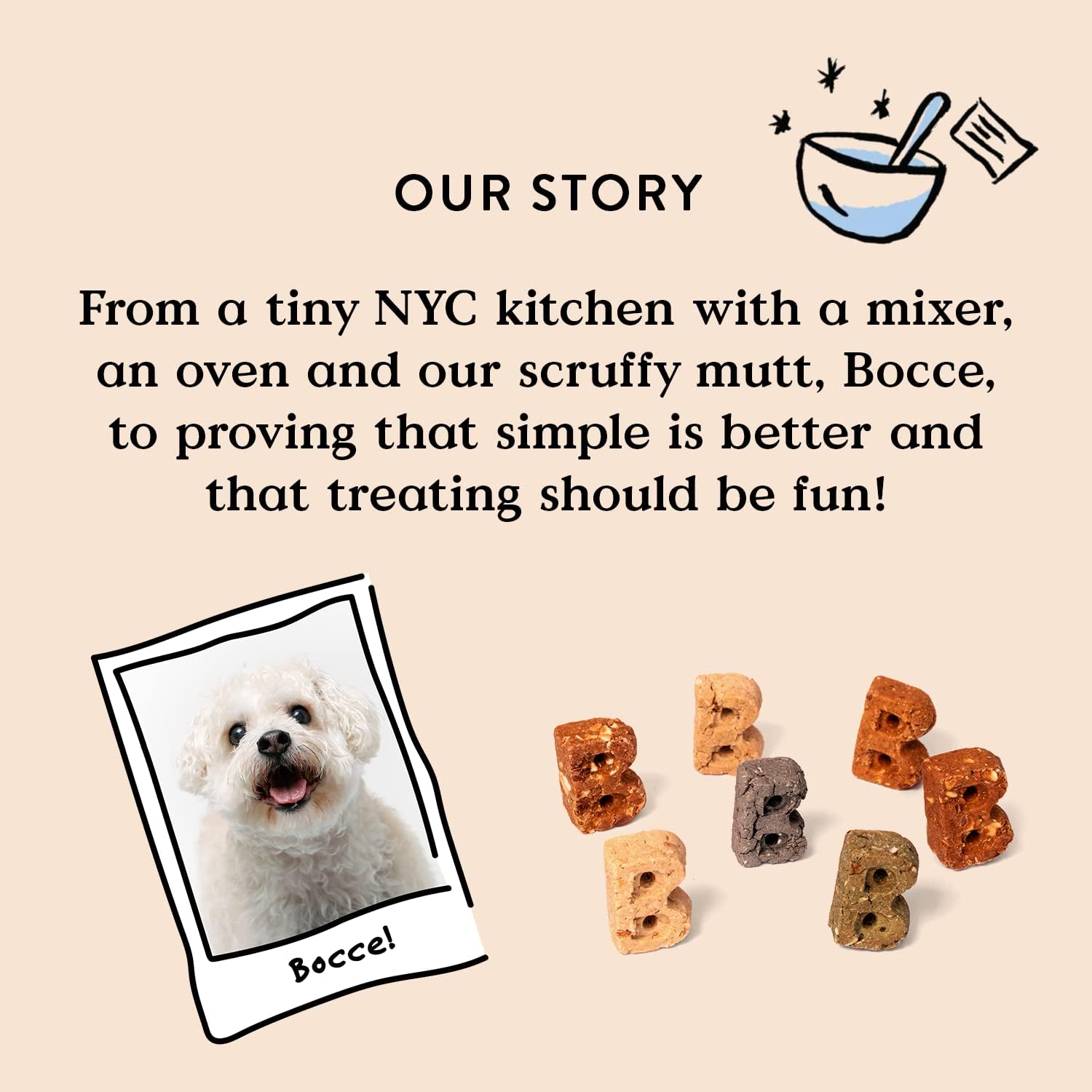Bocce's Bakery Quack, Quack, Quack Training Treats for Dogs, Wheat-Free Dog Treats, Made with Real Ingredients, Baked in The USA, All-Natural & Low Calorie Training Bites, Duck & Blueberry, 6 oz