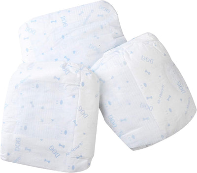 HONEY CARE All-Absorb - Pañales desechables para perras, tamaño extra pequeño, mejorados, 50 unidades, súper absorbentes, transpirables, indicador de humedad