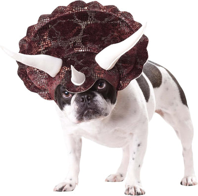 California Costumes Pet TRICERADOG Dog Costumes, Burgundy, L Neck 26 Girth 30 -39 Back 22.5 US