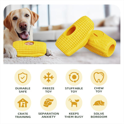 Interactive Dog Toys for Aggressive Chewers,Indestructible Enrichment Dogs Toy for Large Medium Breed,Dog Frozen Lick Treat Tray Holder with Dual Molds to Keep Them Busy to Reduces Anxiety