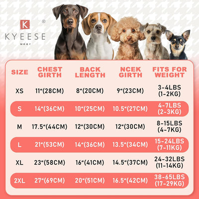 KYEESE Color Block Dog Sweater for Small Male Dogs - Fuzzy Thread Knitted Turtleneck Fall Winter Clothes, Brown, M