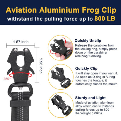 Dog Seat Belt Harness for Car, 3 in 1 Retractable Restraint Dog Car Leash, Adjustable Headrest Dog Car Safety Seat Belt Heavy Duty & Elastic Bungee Buffer for Small Medium Large Dogs Pets