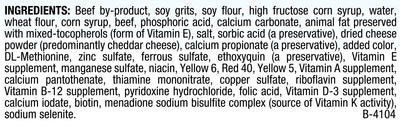 Purina Moist and Meaty Burger With Cheddar Cheese Flavor Dry Soft Dog Food Pouches - 36 ct. Pouch