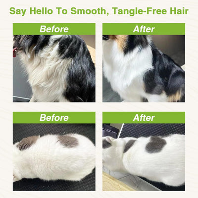Pet Fur Care Oil, 1.7 Fl.oz – with Coconut & Jojoba Oils, Detangles, Helps Reduce Shedding, Adds Shine & Softness, Leave-in Conditioner for Dogs & Cats, Fragrance Free