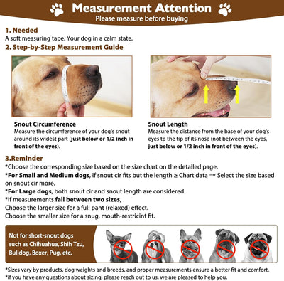 Mayerzon Dog Muzzle, Basket Muzzle for Large Medium Small Dogs, Humane Breathable Cage Mouth Guard to Prevent Biting Chewing Eating for Grooming Training Walking Vet Visits (L, Clear)