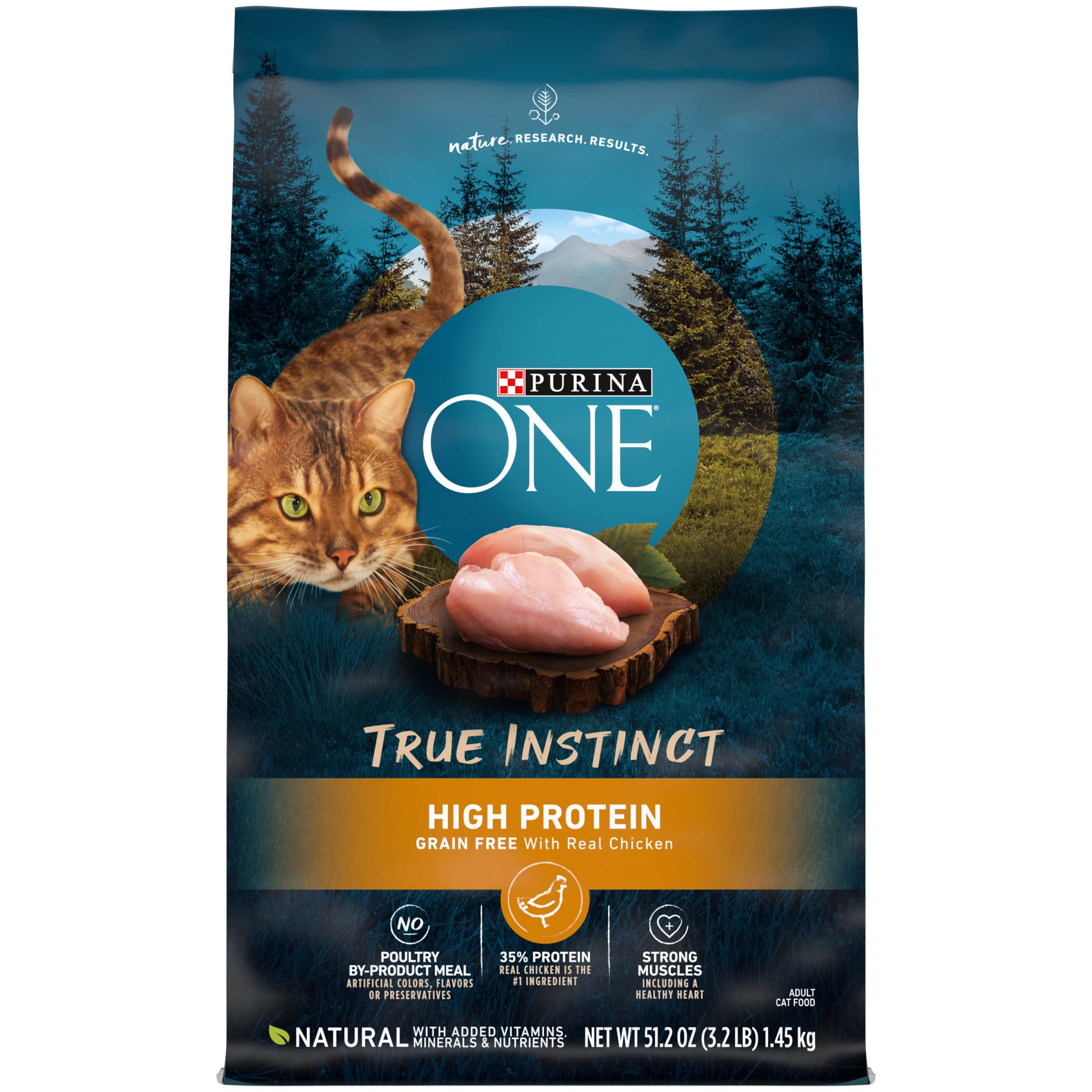 Purina ONE True Instinct With A Blend Of Real Turkey and Venison Dry Dog Food - 15 lb. Bag