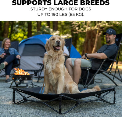 Outland Living Elevated Dog Bed – Durable, Weather-Resistant Pet Cot with Breathable, Joint-Supporting Design | Rust-Resistant, Easy Assembly, Perfect for Outdoor Adventures, Camping, and Home Use