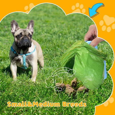 petizer Portable Pooper Scooper, Dog Poop Picker with Bag Dispenser, Pooper Scooper With Leash Clip and 45 Waste Bag Attachment, Dog Poop Pooper for Small, Large Dogs, Convenient for Outdoors
