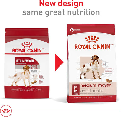 Royal Canin Size Health Nutrition Medium Adult Dry Dog Food, 17 lb bag