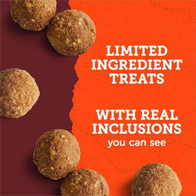 Zuke's Adventure Bites Pet Treats for Dogs, Soft Dog Treats with Real Peanut Butter and Oats - 6 oz. Pouch