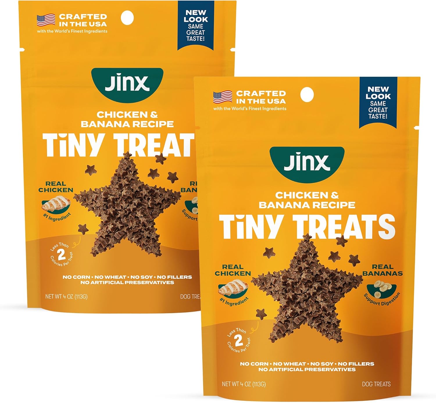 Jinx Beef Dog Training Treats - Healthy All-Natural Mini Bite-Sized Dog Treats for Training with Grass-Fed Beef - Pet Products for All Dogs (Puppies, Adults & Seniors) - 4oz