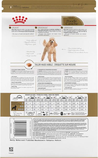 Royal Canin Poodle Adult Breed Specific Dry Dog Food, 10 lb bag