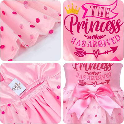 CuteBone Dog Dress Birthday Girl Puppy Princess Clothes Costume Cat Apparel Small Dogs Pet Outfit DD20M