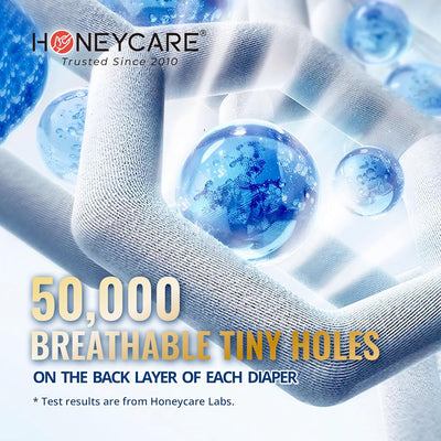 HONEY CARE All-Absorb A26 Male Dog Wrap, 50 Count, Small